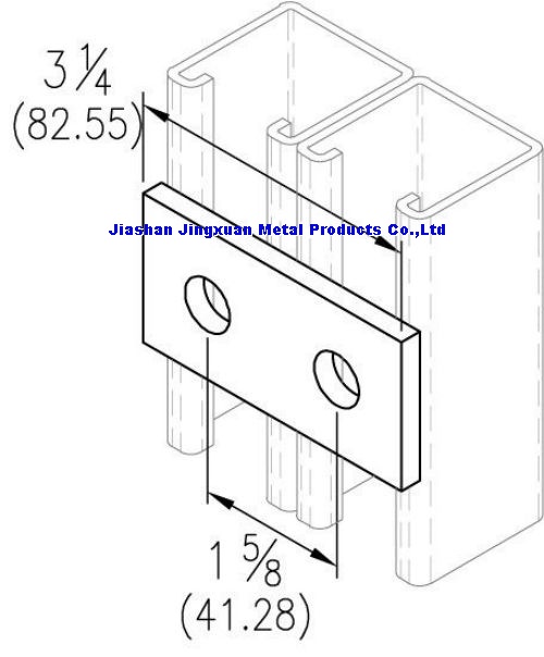 2 Hole Splice Plate